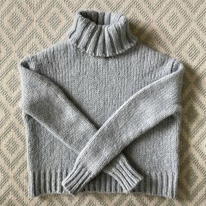 J.Crew Blue Chunky Turtleneck Size Xsmall